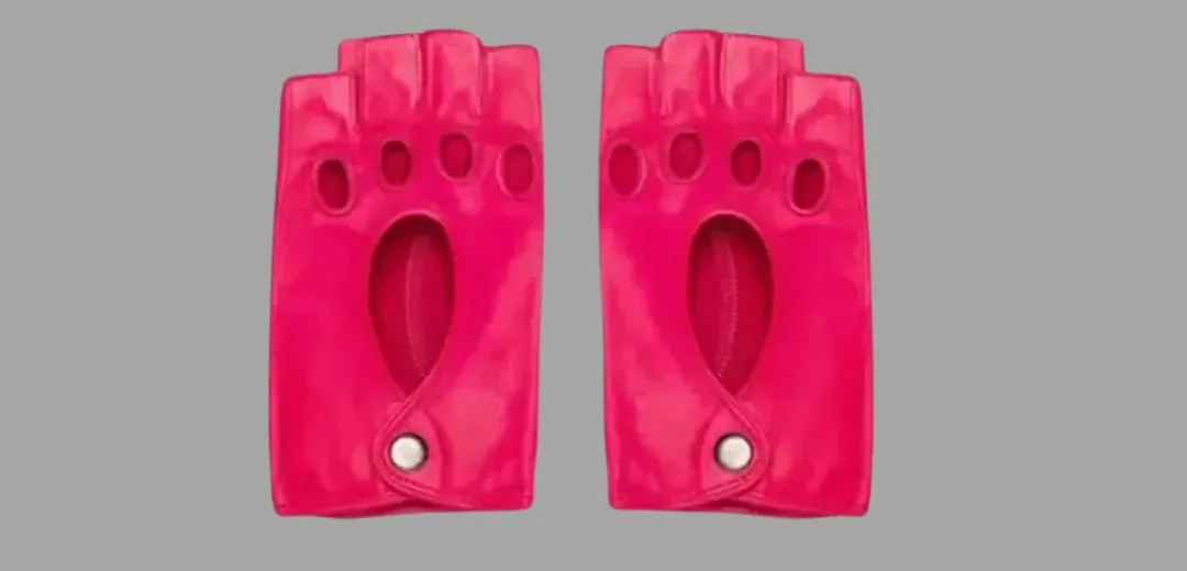 Women's Fingerless Driving Gloves,G