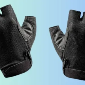 Men's Fingerless Motorcycle Gloves. C